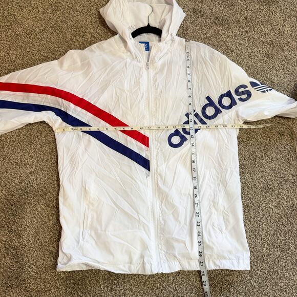 Adidas Originals hooded windbreaker jacket 3XL - Picture 5 of 5